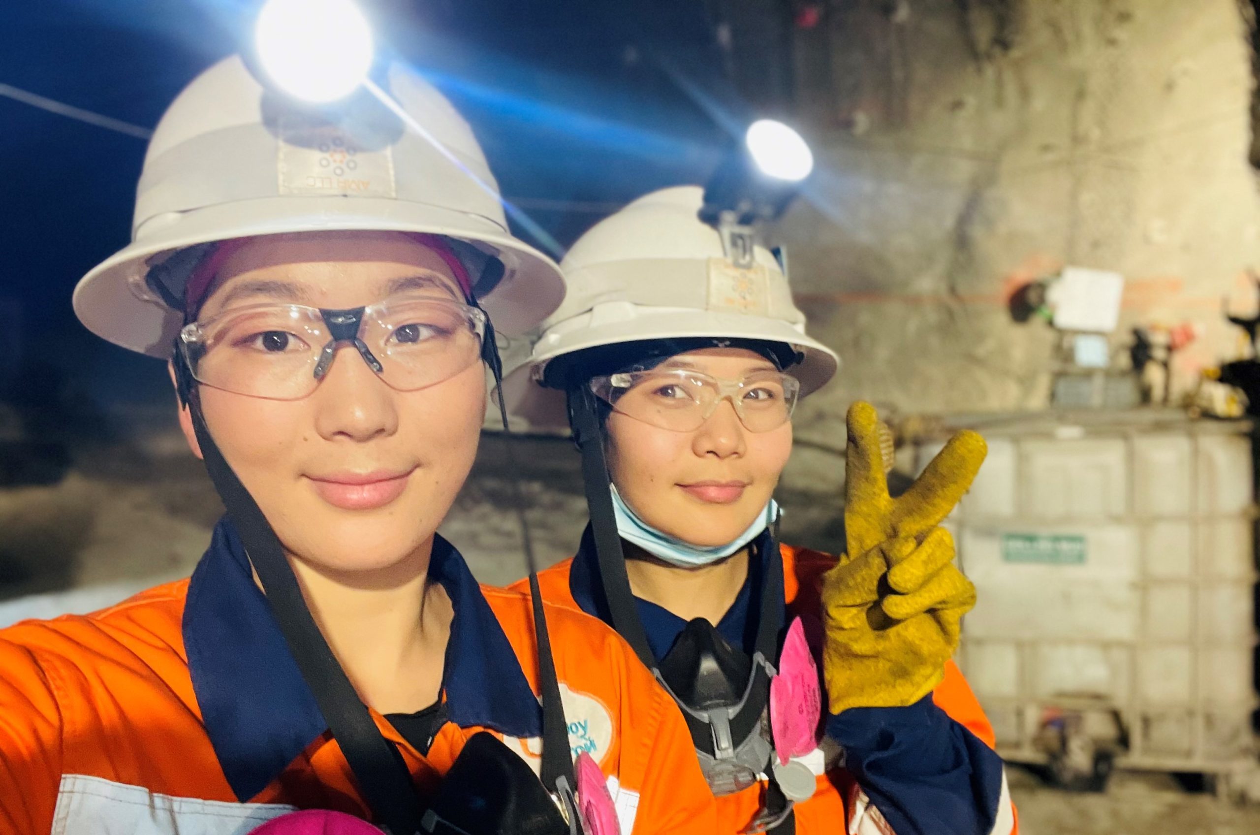 Les femmes dans l'industrie minière