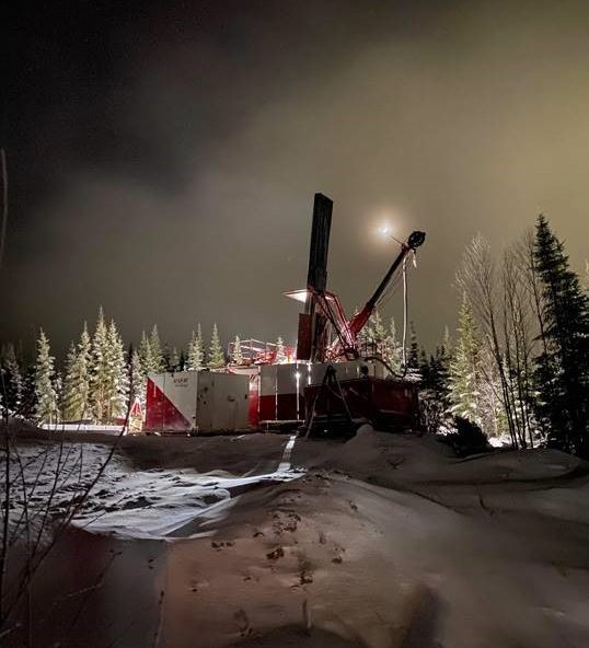 winter, drill, mining, Québec