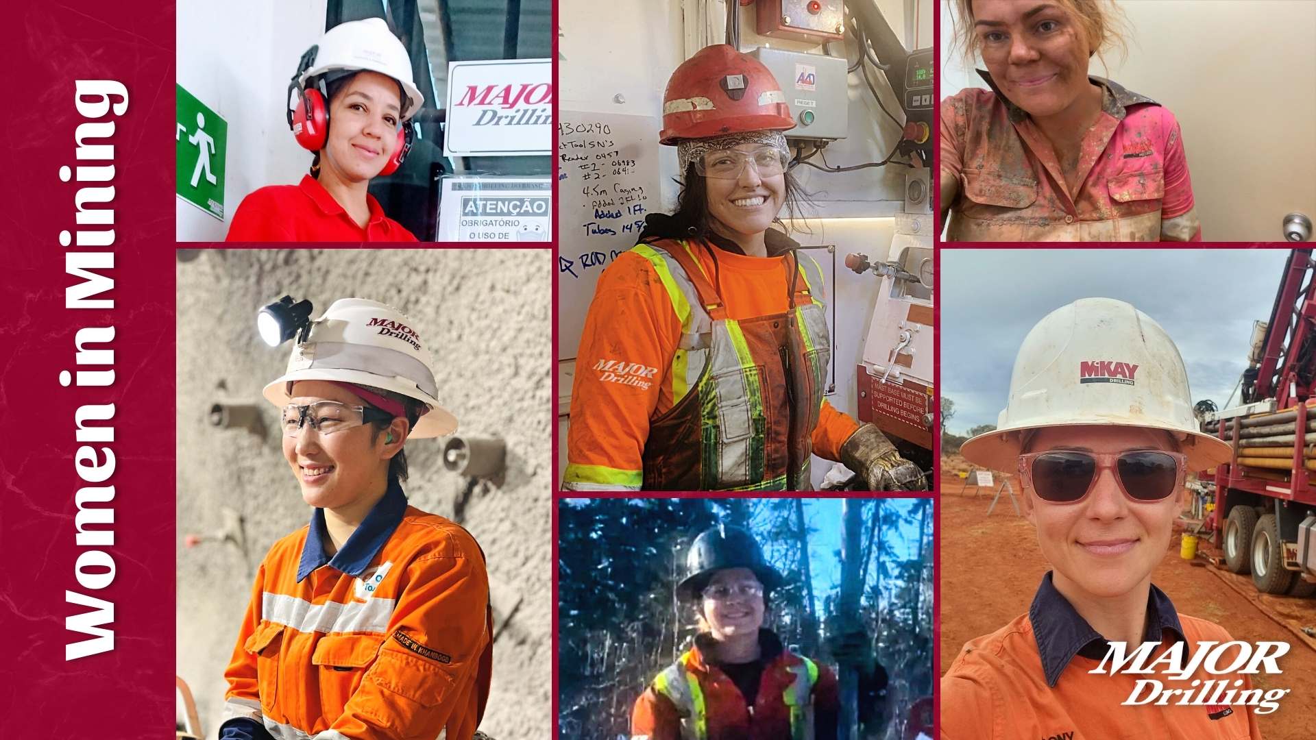 Major Drilling Women in Mining